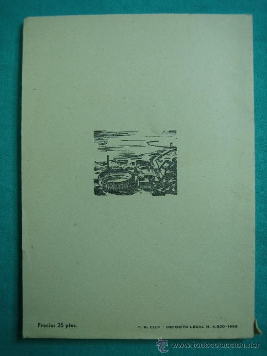 Libros de segunda mano: Reglamento Taurino 1962 - Foto 3