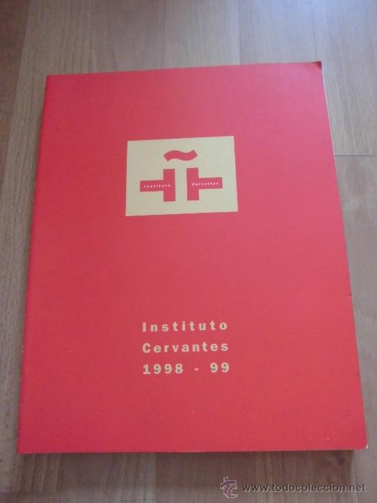 Libros de segunda mano: INSTITUTO CERVANTES 1998-99 - Foto 1