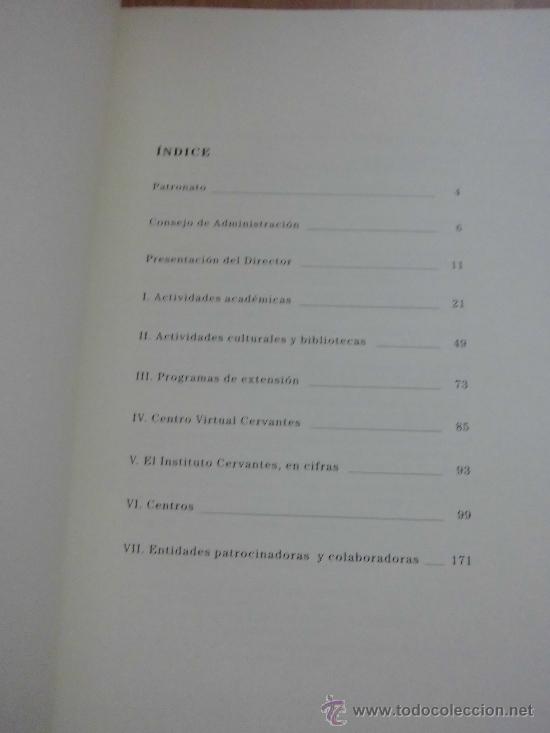 Libros de segunda mano: INSTITUTO CERVANTES 1998-99 - Foto 2