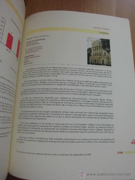 Libros de segunda mano: INSTITUTO CERVANTES 1998-99 - Foto 3