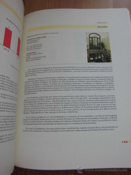 Libros de segunda mano: INSTITUTO CERVANTES 1998-99 - Foto 4
