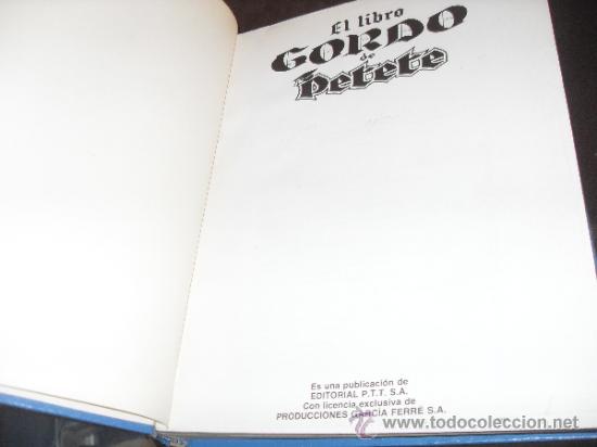 Libros de segunda mano: LIBRO GORDO DE PETETE TOMO AZUL - Foto 5