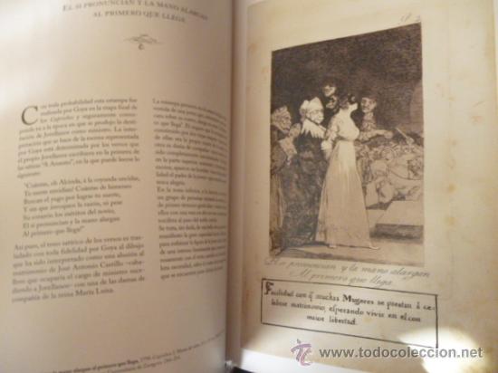 Libros de segunda mano: Los Caprichos. Reproducci&oacute;n facs&iacute;mil de las 80 estampas que componen la colecci&oacute;n completa de Los Ca - Foto 6