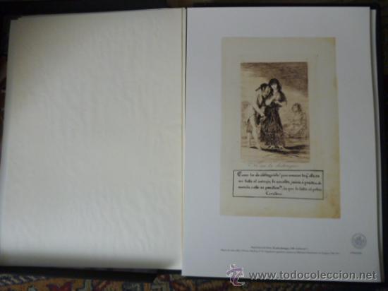 Libros de segunda mano: Los Caprichos. Reproducci&oacute;n facs&iacute;mil de las 80 estampas que componen la colecci&oacute;n completa de Los Ca - Foto 4