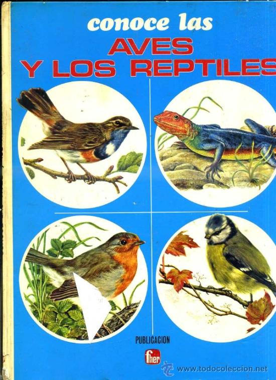 Libros de segunda mano: CONOCE LAS AVES Y LOS REPTILES (FHER, 1973) - Foto 1
