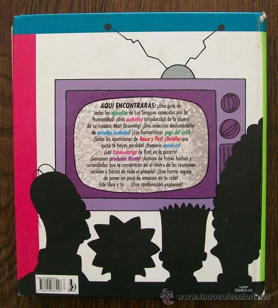 Libros de segunda mano: GUIA COMPLETA DE LOS SIMPSON &ndash; MATT GROENING &ndash; EDICIONES B 1998 SIMPSONS - Foto 4