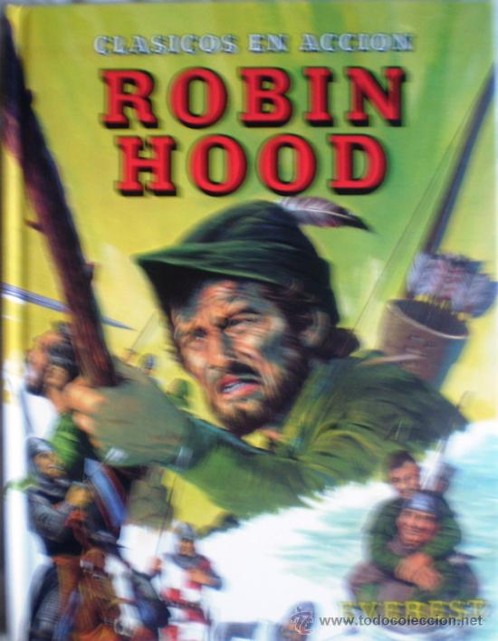 Libros de segunda mano: COLECCI&Oacute;N: CLASICOS EN ACCION- ROBIN HOOD. EVERETS - Foto 1