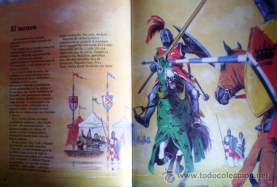 Libros de segunda mano: COLECCI&Oacute;N: CLASICOS EN ACCION- ROBIN HOOD. EVERETS - Foto 2