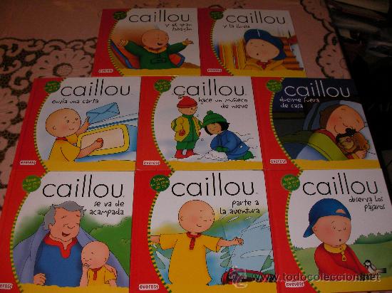 Libros de segunda mano: LOTE DE LIBROS CAILLOU DE LA SERIE DE TELEVISION - Foto 1