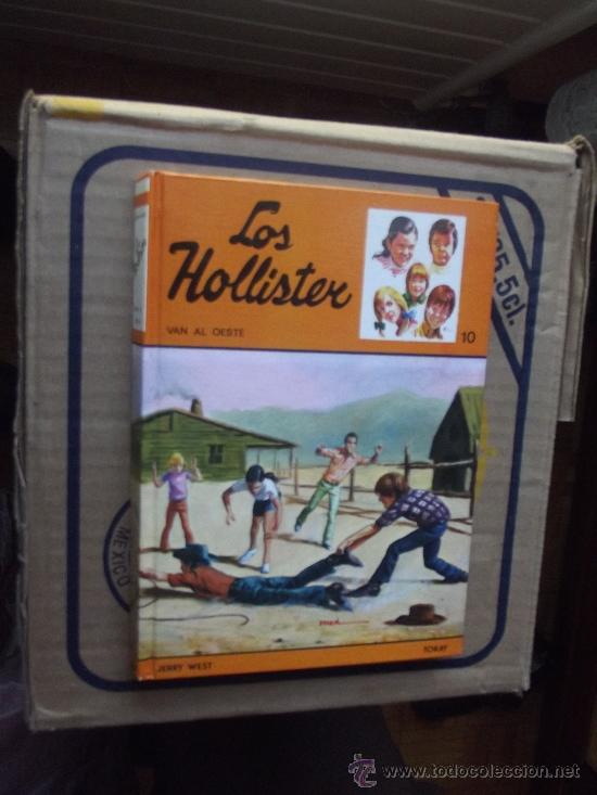 Libros de segunda mano: LOS HOLLISTER  VAN AL OESTE DE JERRY WEST N&ordm; 10 - Foto 1