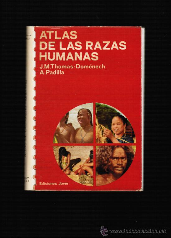 Libros de segunda mano: ATLAS DE LAS RAZAS HUMANAS - EDICIONES JOVER - Foto 1