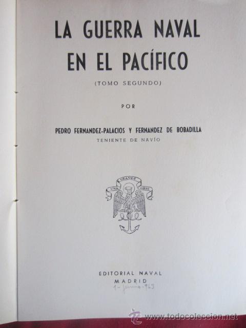 Libros de segunda mano: LA GUERRA NAVAL EN EL PACIFICO - TOMO II - Foto 2