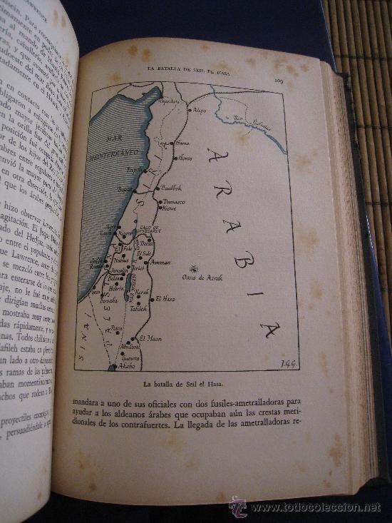 Libros de segunda mano: EL CORONEL LAWRENCE, 1916-1919. LOWELL THOMAS - Foto 3