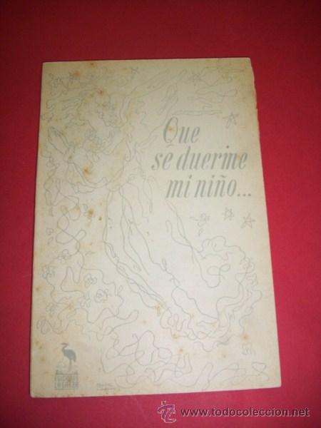 Libros de segunda mano: Que se duerme mi ni&ntilde;o... - Foto 1