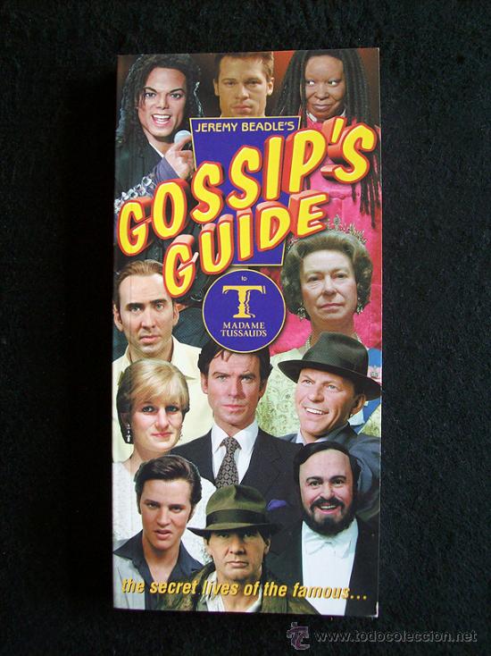Libros de segunda mano: JEREMY BEADLE&rsquo;S GOSSIP&rsquo;S GUIDE TO MADAME TUSSAUDS