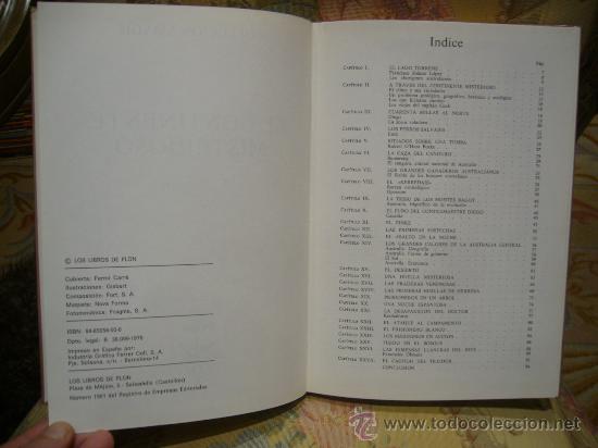 Libros de segunda mano: &rdquo;EL CONTINENTE MISTERIOSO&rdquo; DE E. SALGARI. LOS LIBROS DE PLON N&ordm; 1- 1&ordf; EDICION 1.976. - Foto 3