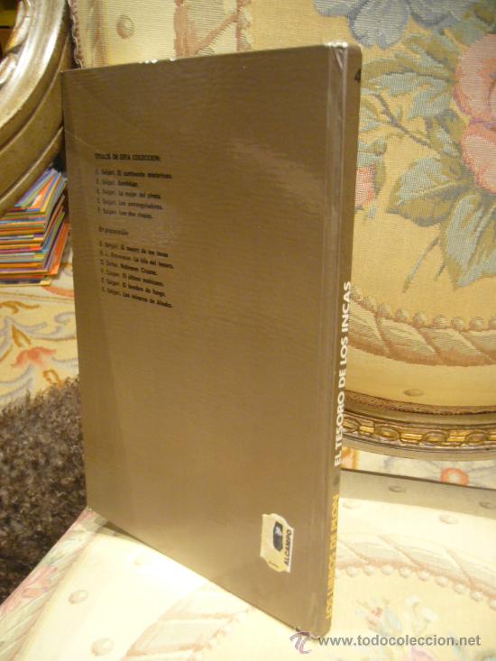 Libros de segunda mano: &rdquo;EL TESORO DE LOS INCAS&rdquo; DE E. SALGARI. LOS LIBROS DE PLON N&ordm; 4. 1&ordf; EDICION 1.976. - Foto 2