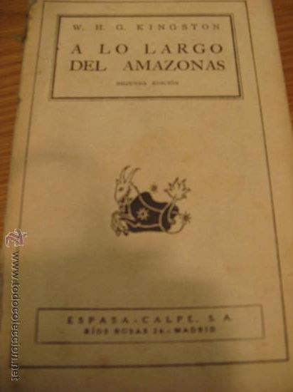 Libros de segunda mano: A LO LARGO DEL AMAZONAS.- W.H. G.KINSTON - Foto 1