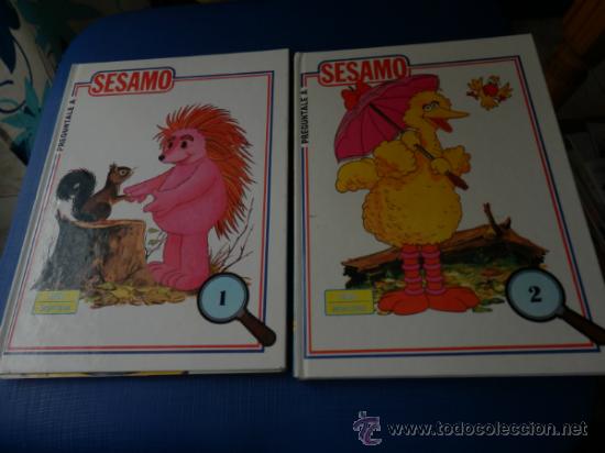 Libros de segunda mano: PREGUNTALE A SESAMO. ORBIS. LOTE DE 2 TOMOS (NUMS. 1-2) - Foto 1