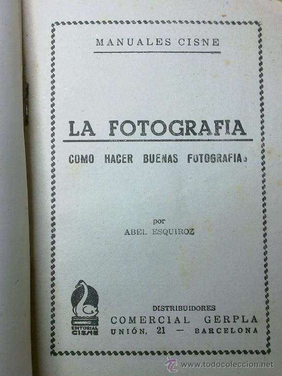 Libros de segunda mano: MANUAL DE FOTOGRAFIA- ANTIGUO - Foto 3