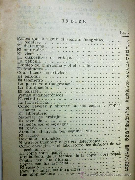 Libros de segunda mano: MANUAL DE FOTOGRAFIA- ANTIGUO - Foto 4