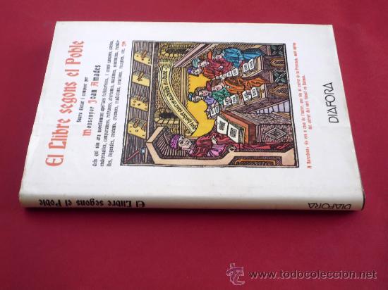 Libros de segunda mano: EL LLIBRE SEGONS EL POBLE. JOAN AMADES. - Foto 4
