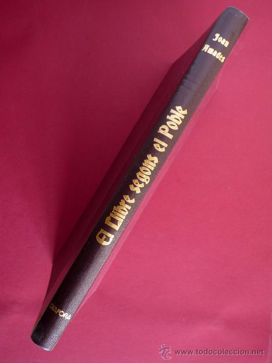 Libros de segunda mano: EL LLIBRE SEGONS EL POBLE. JOAN AMADES. - Foto 2