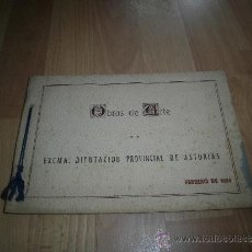 Libros de segunda mano: OBRAS DE ARTE DE LA EXCMA DIPUTACION PROVINCIAL DE ASTURIAS FEBRERO DE 1954