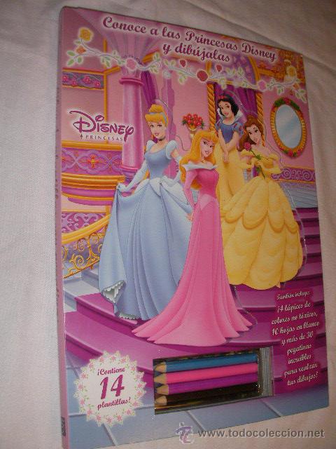 Libros de segunda mano: CONOCE A LAS PRINCESAS DISNEY Y DIBUJALAS - Foto 1