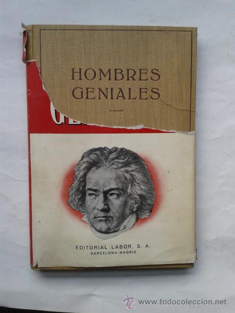 Libros de segunda mano: Hombres geniales.Ernest KRETSCHMER.Edito. LABOR.1954 - Foto 4