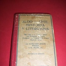 Libros de segunda mano: ALGO DE ARTE, HISTORIA Y LITERATURA : DEL EDÉN A LA TORRE DE BABEL, LAS PIRÁMIDES DE EGIPTO,(...)