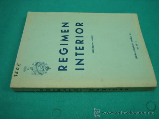 Libros de segunda mano: Ejercito Espa&ntilde;ol. Regimen interior 1941 - Foto 3