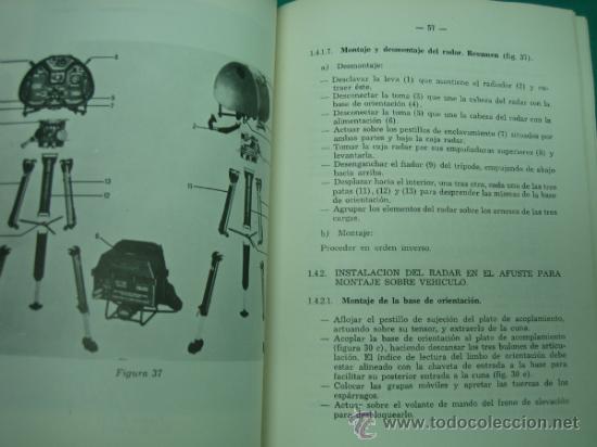 Libros de segunda mano: Ejercito Espa&ntilde;ol. Manual radar Rasura 1981 - Foto 2