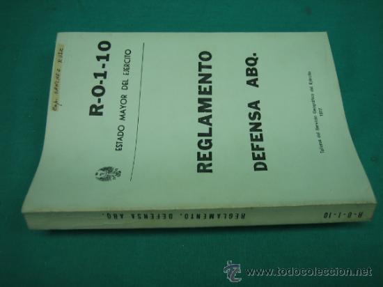 Libros de segunda mano: Ejercito Espa&ntilde;ol. Reglamento. Defensa ABQ  1977 - Foto 2