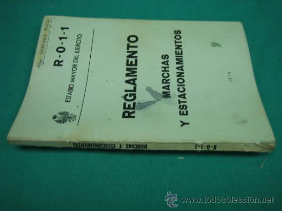 Libros de segunda mano: Ejercito Espa&ntilde;ol. Reglamento. Marchas y estacionamientos - Foto 2