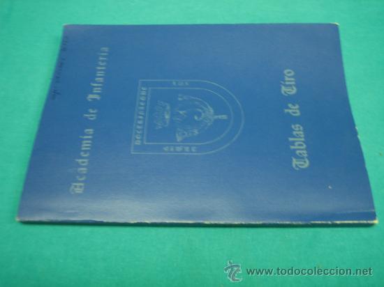 Libros de segunda mano: Ejercito Espa&ntilde;ol. Academia de infanteria, tablas de tiro - Foto 2