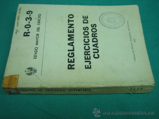 Libros de segunda mano: Ejercito Espa&ntilde;ol. Manual. Reglamento. Ejercicios de cuadros 1980 - Foto 2