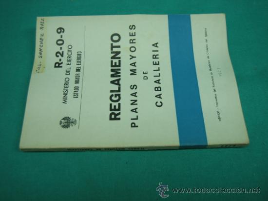 Libros de segunda mano: Ejercito Espa&ntilde;ol. Reglamento. Planas mayores de Caballeria - Foto 2