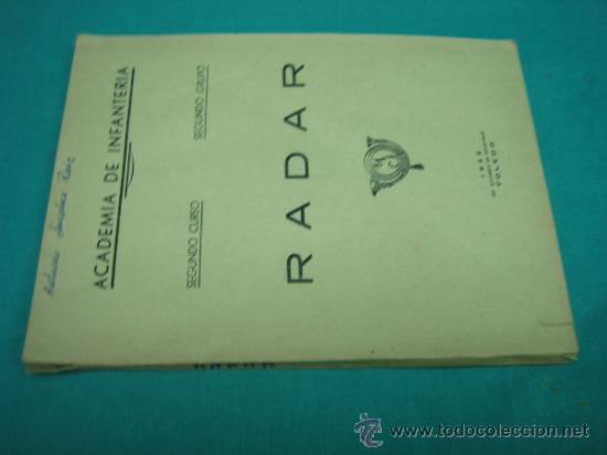 Libros de segunda mano: Ejercito Espa&ntilde;ol. Radar 1968 - Foto 2