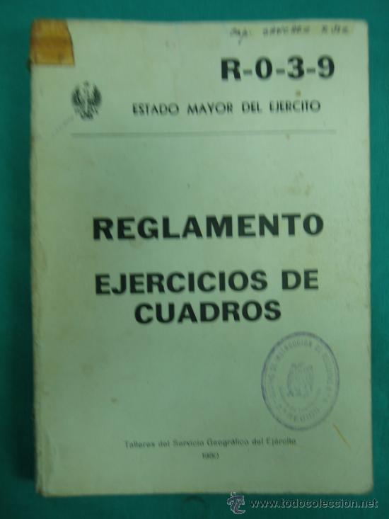 Libros de segunda mano: Ejercito Espa&ntilde;ol. Manual. Reglamento. Ejercicios de cuadros 1980 - Foto 1