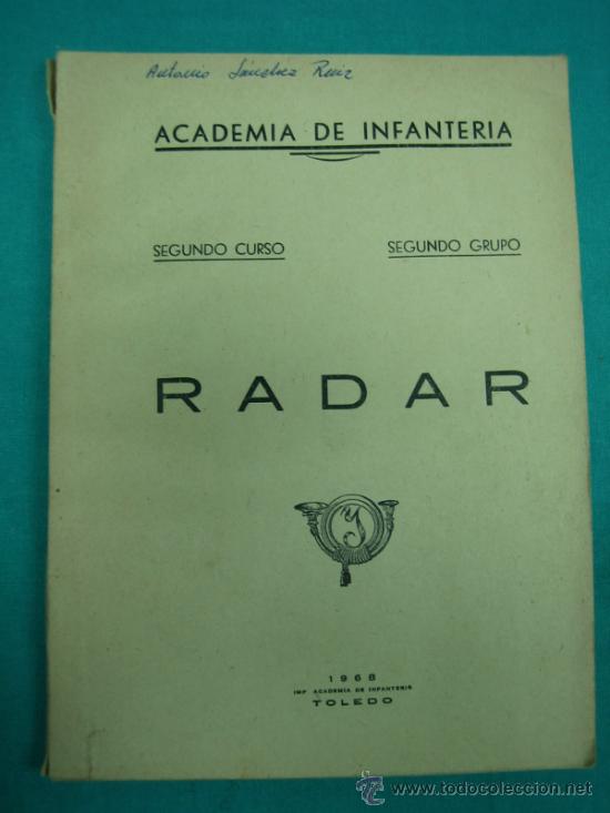 Libros de segunda mano: Ejercito Espa&ntilde;ol. Radar 1968 - Foto 1