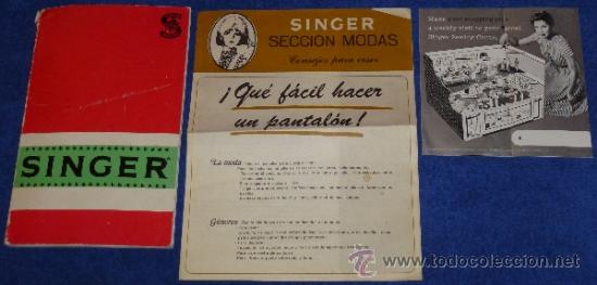Libros de segunda mano: Singer - Manual de la m&aacute;quina de coser - Foto 1