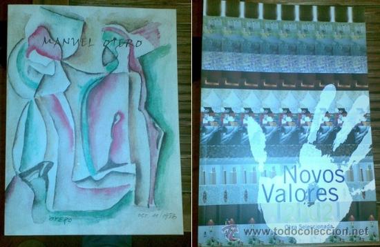 Libros de segunda mano: 2 cat&aacute;logos - Manuel Otero y Novos valores - Foto 1