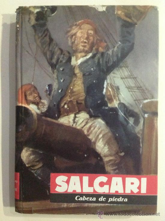Libros de segunda mano: SALGARI .CABEZA DE PIEDRA 1961 - Foto 1