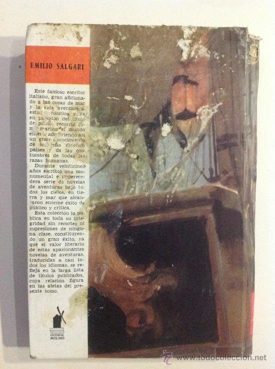 Libros de segunda mano: SALGARI .CABEZA DE PIEDRA 1961 - Foto 2
