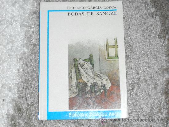 Libros de segunda mano: FEDERICO GARCIA LORCA - BODAS DE SANGRE - ANAYA - P - - Foto 1