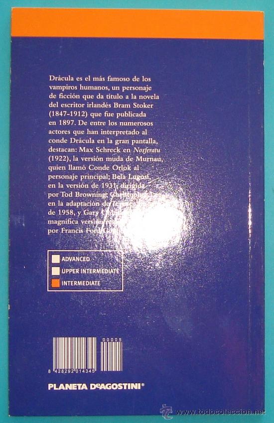 Libros de segunda mano: DRACULA DE BRAM STOKER LIBRO CON TEXTO EN INGLES Y CASTELLANO - Foto 2