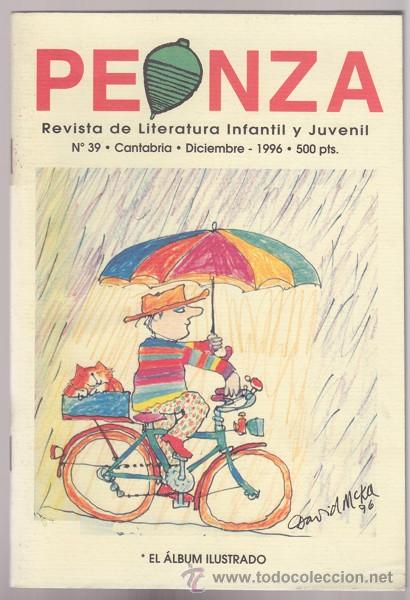 Libri di seconda mano: PEONZA 39 REVISTA DE LITERATURA INFANIL Y JUVENIL ESPECIAL ALBUM ILUSTRADO, CANTABRIA 1996