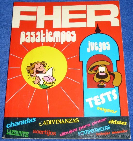 Libros de segunda mano: Pasatiempos - fher (1976) &iexcl;A estrenar! - Foto 1