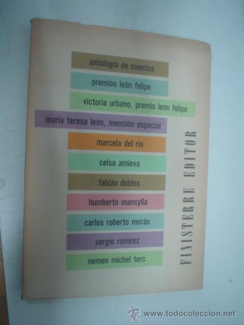 Libros de segunda mano: ANTOLOG&Iacute;A DE CUENTOS: PREMIOS LE&Oacute;N FELIPE - Foto 1